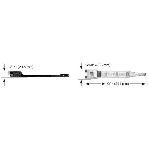 Jackson 202010 Door Closer Center Hung Arm