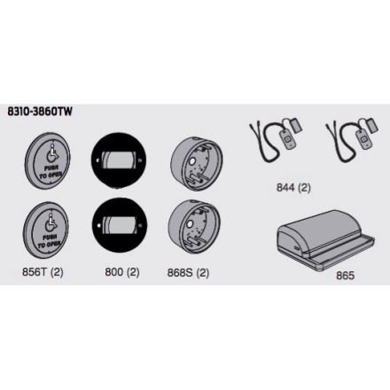 LCN 8310-3860TW Wireless Actuator Package