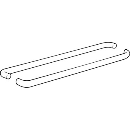 Burns Manufacturing 422 by 422 push bar set