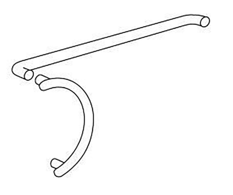 Burns Manufacturing 422 x 49D push pull bar set