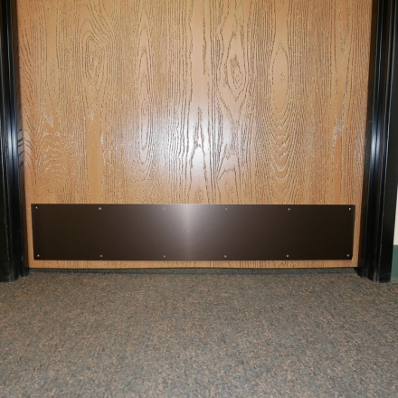 Oil Rubbed Bronze Door Kick Plate
