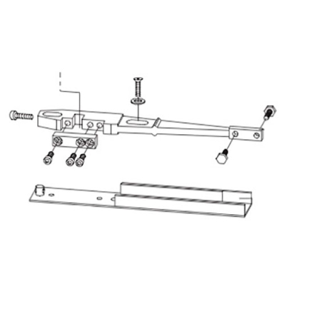 Dorma 8832 Top Arm with Channel for RTS88