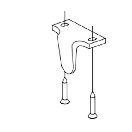 Von Duprin 107765 Plunger Release Bracket