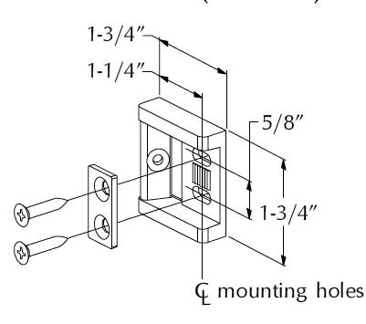 Dor-o-Matic Panic Device 2090 / 1790 Standard Strike