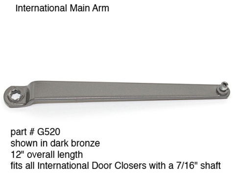 International Door Closer Main Arm 520