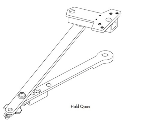 Norton 6100 Unitrol Hold Open Arm
