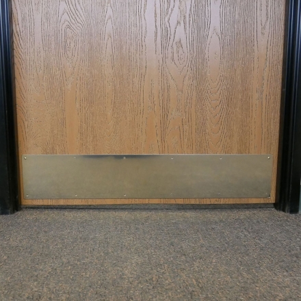 Polished Brass Door Kick Plate