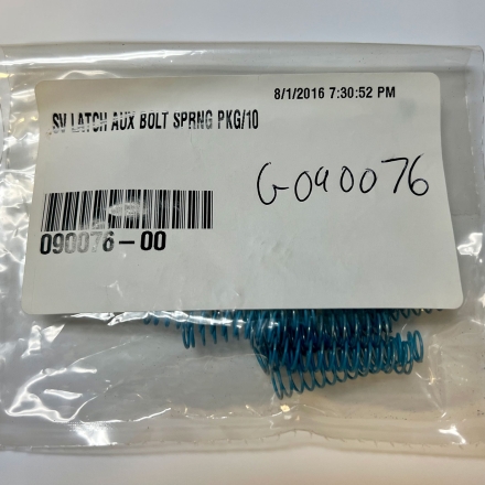 Von Duprin 090076 SV Latch Auxiliary Bolt Spring-pkg 10 