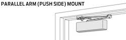 Parallel Arm Door Closer Parallel Arm Mounting