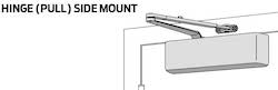 Regular Arm Regular Arm Door Closer Mounting